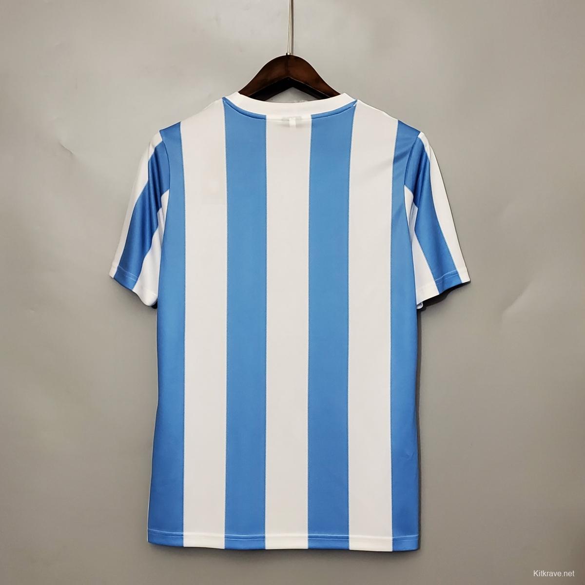 Retro 1986 Argentina home Soccer Jersey