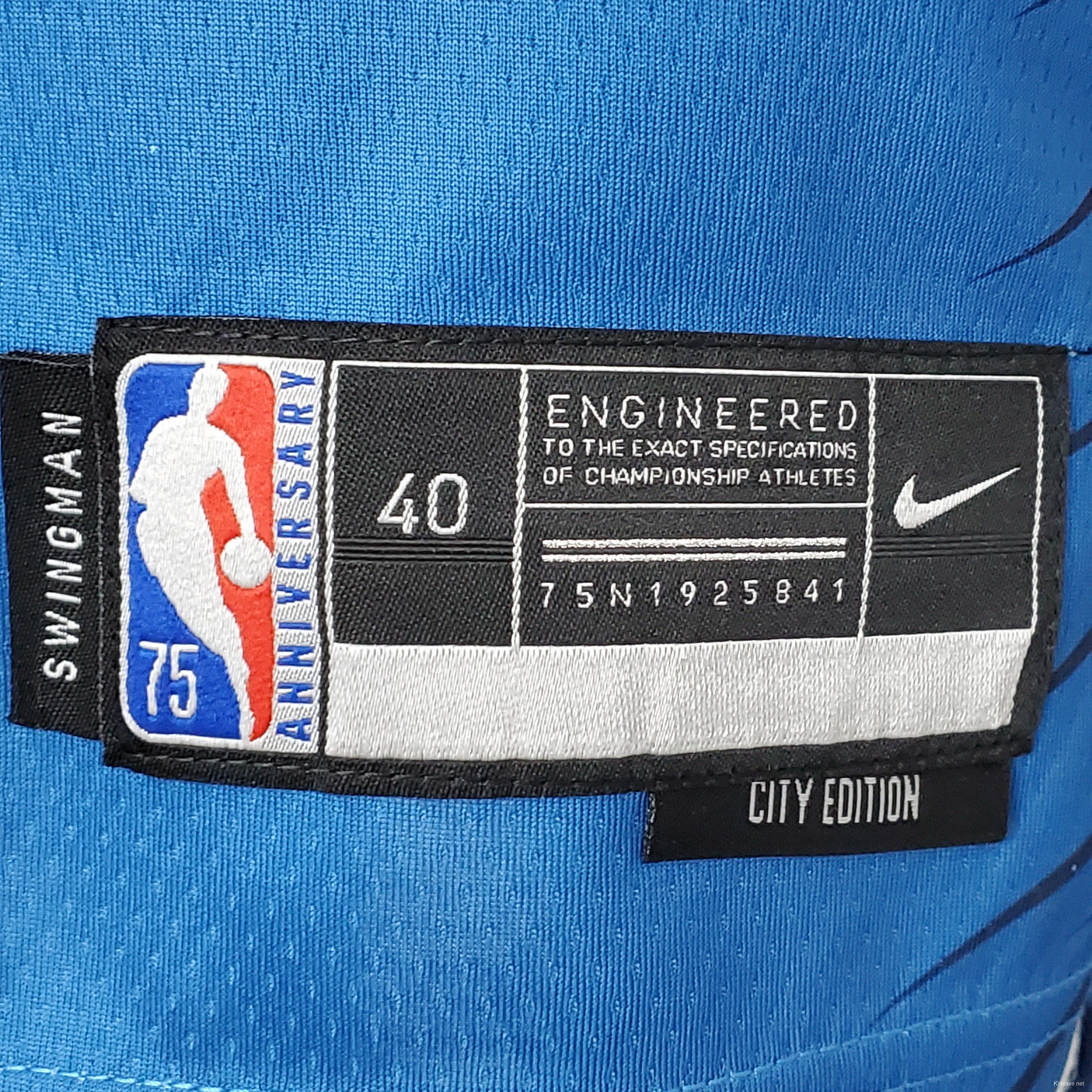 75th Anniversary 2202 Season ROSE#25 Minnesota Timberwolves City Edition Blue NBA Jersey