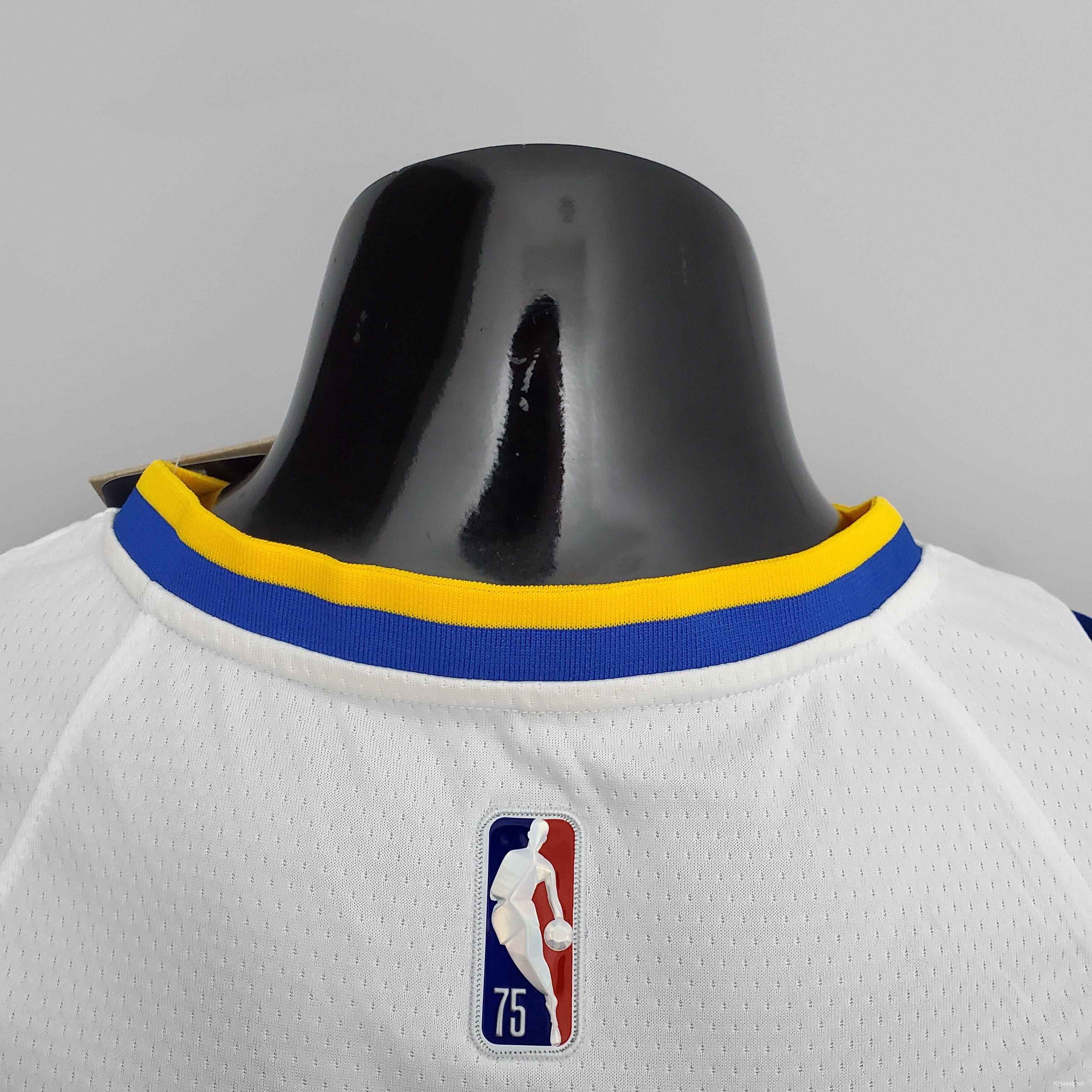 75th Anniversary Golden State Warriors Thompson #11 Mexico Edition White NBA Jersey