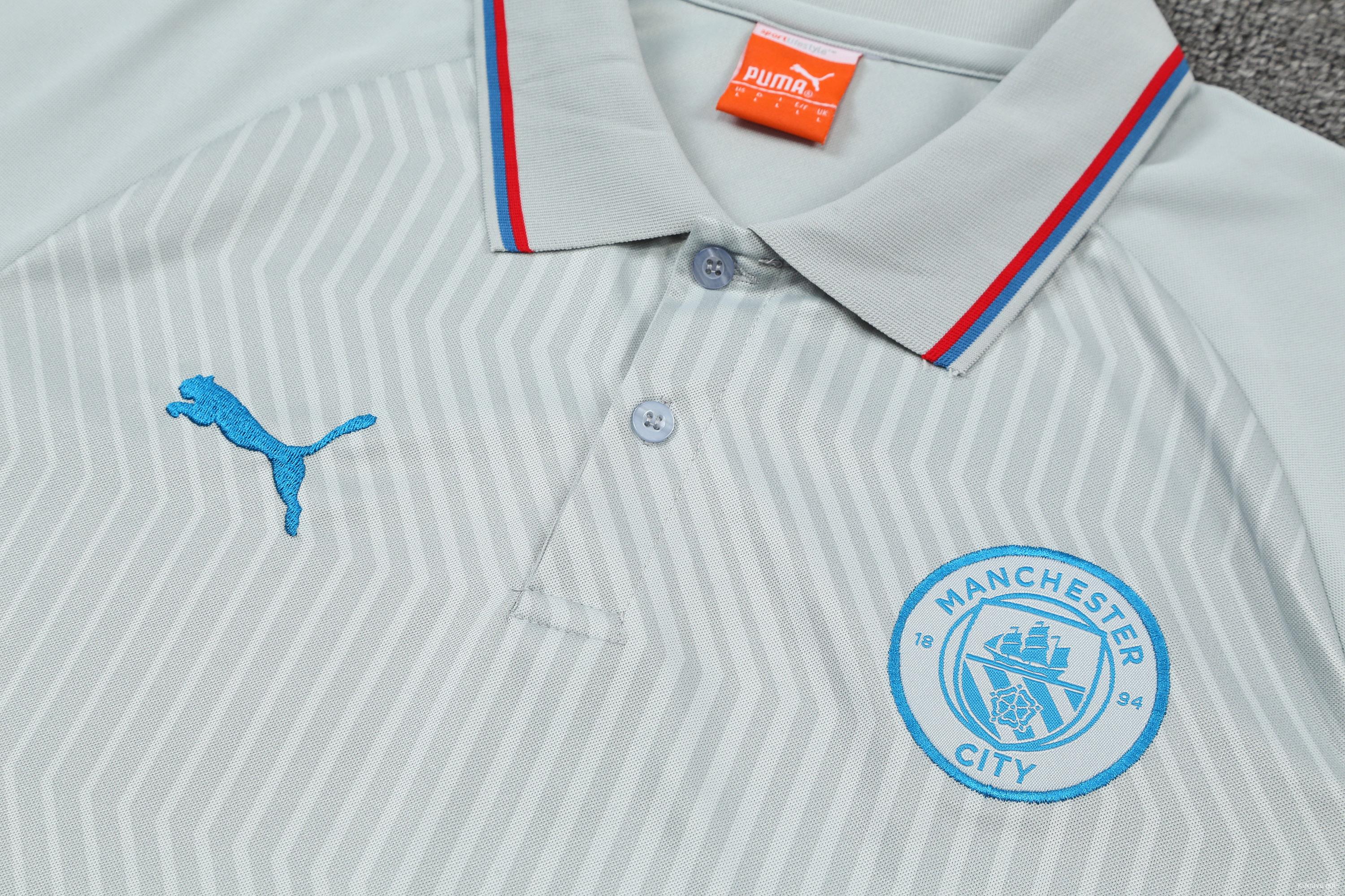 Manchester City POLO kit Light Grey (not supported to be sold separately)