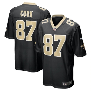 Men's Jared Cook Black Player Limited Team Jersey