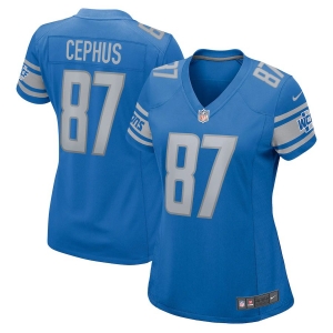 Women's Quintez Cephus Blue Player Limited Team Jersey