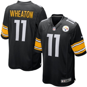 Men's Markus Wheaton Black Player Limited Team Jersey