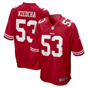 Men's Mark Nzeocha Scarlet Player Limited Team Jersey