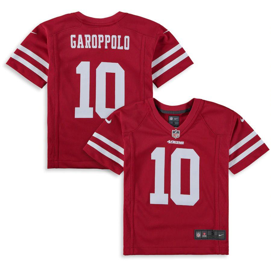 Toddler Jimmy Garoppolo Scarlet Player Limited Team Jersey