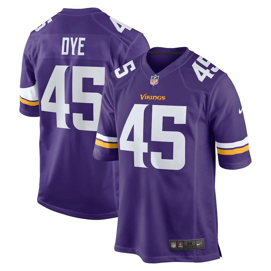 Men's Troy Dye Purple Player Limited Team Jersey