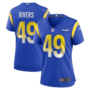 Women's Derek Rivers Royal Player Limited Team Jersey