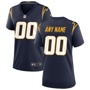 Women's Navy Alternate Custom Game Team Jersey