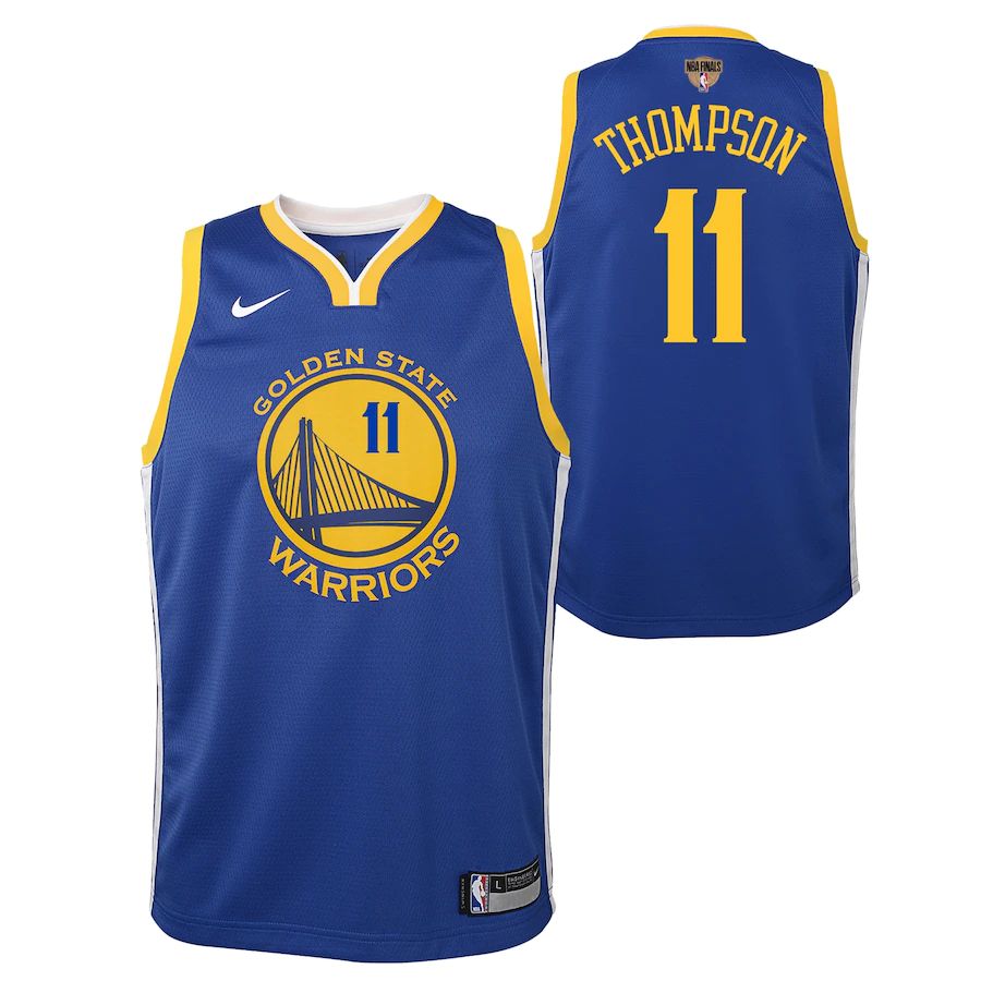 Icon Club Team Jersey - Finals Patch - Klay Thompson - Youth
