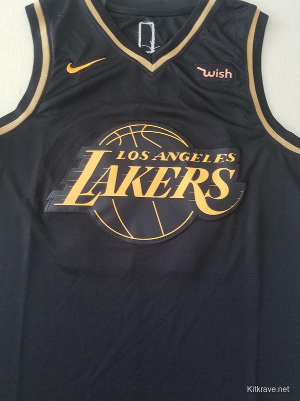 LeBron James 23 Black Golden Edition Jersey