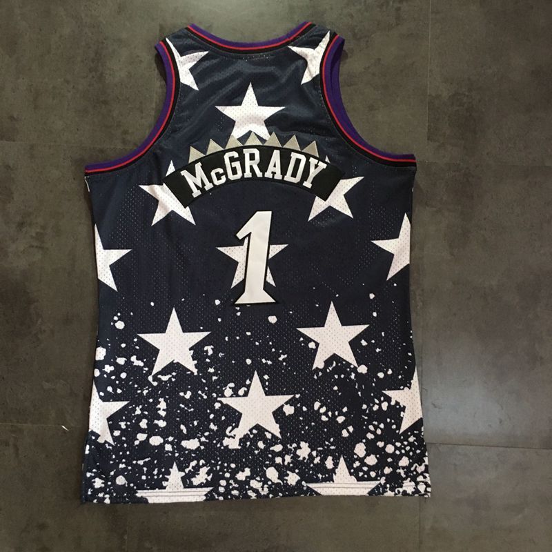 Men's Tracy McGrady Black Retro Classic Team Jersey