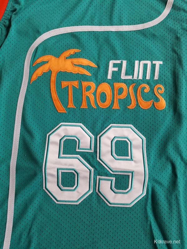 Downtown Funky Stuff Malone Flint Tropics Semi Pro Team Basketball Jersey New