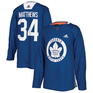 Women's Auston Matthews Royal Practice Player Team Jersey