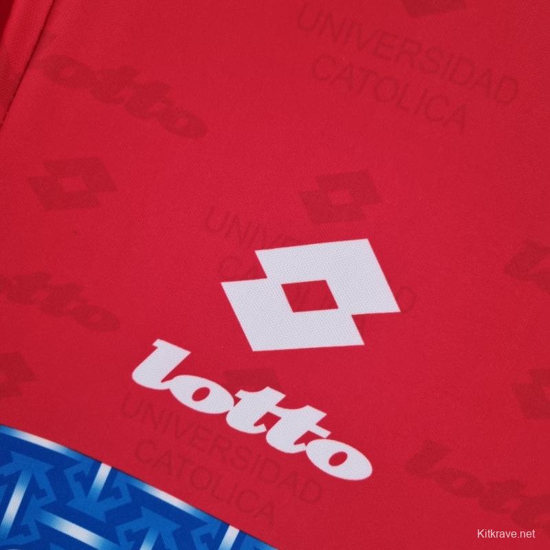 Retro 1996 Deportivo Universidad Católica Third Away Soccer Jersey