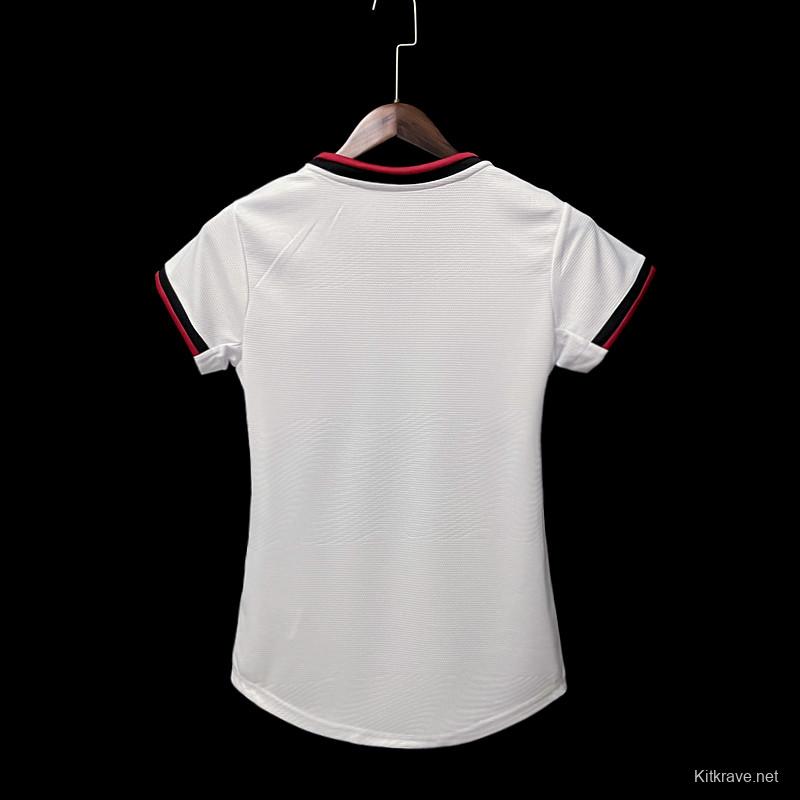 22/23 Flamengo Away Woman  Soccer Jersey