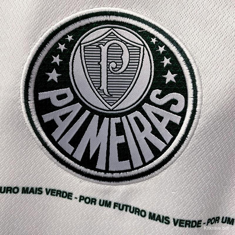 22/23 Vest Palmeiras Away White Soccer Jersey