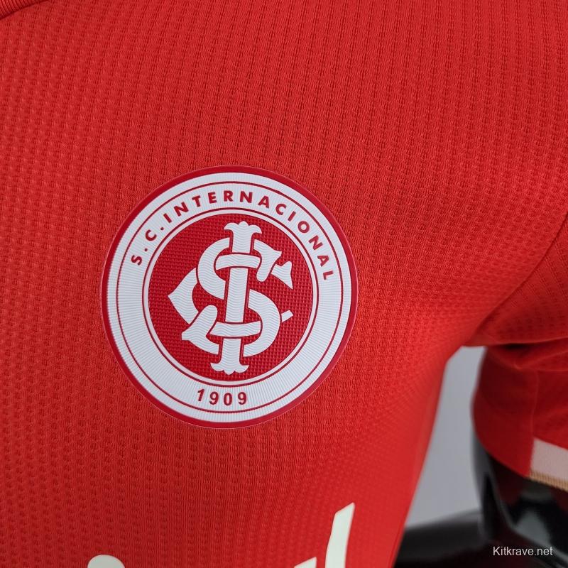 Player Version 22/23 Internacional Home  Soccer Jersey