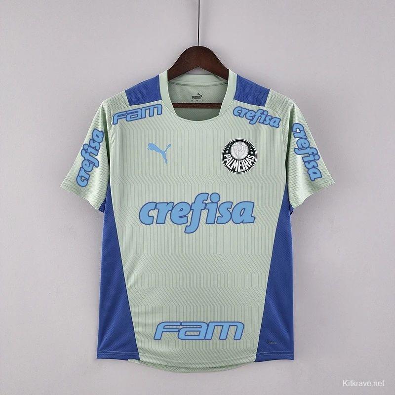 22/23 All Sponsor Palmeiras Light Green Pre-match Jersey