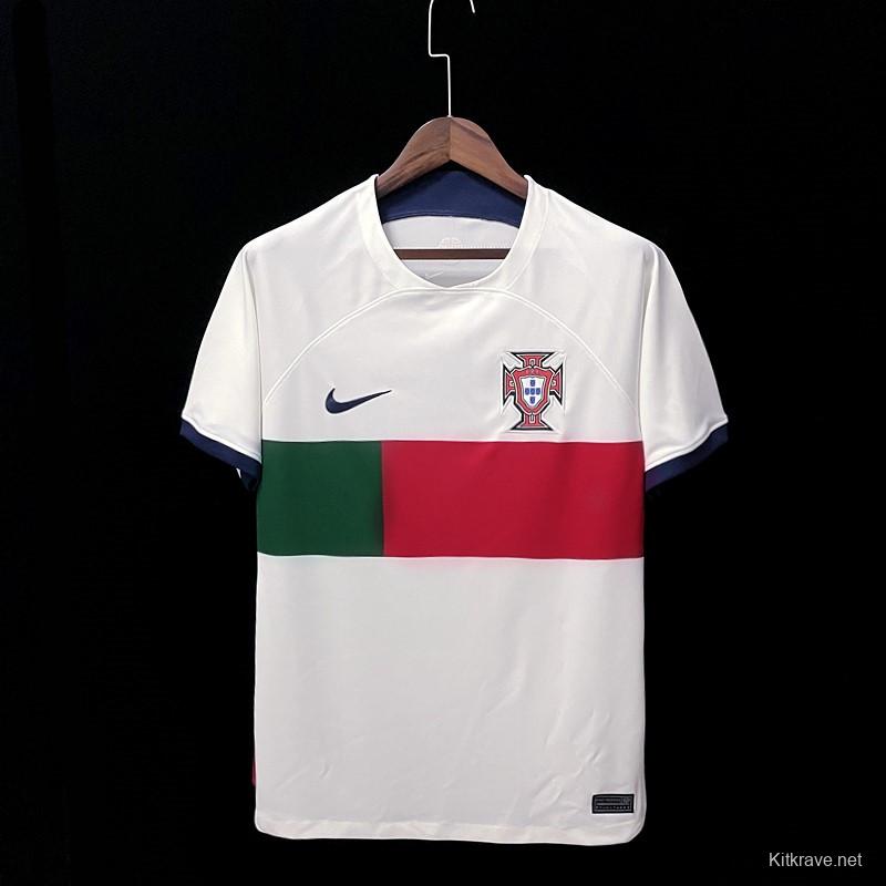 2022 Portugal Away Soccer Jersey