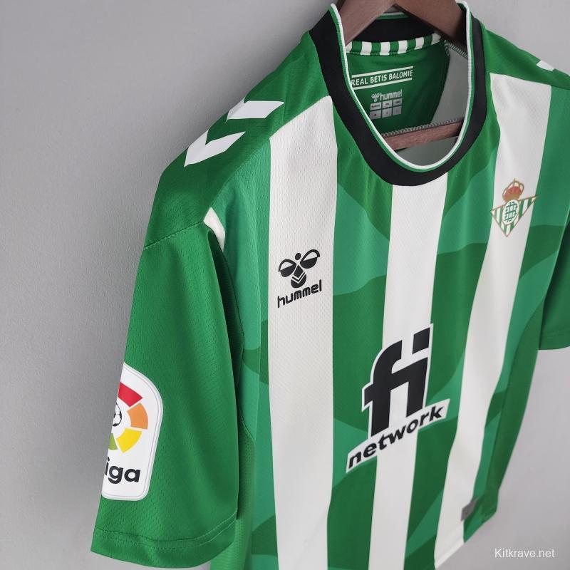 22/23 Real Betis Home Soccer Jersey