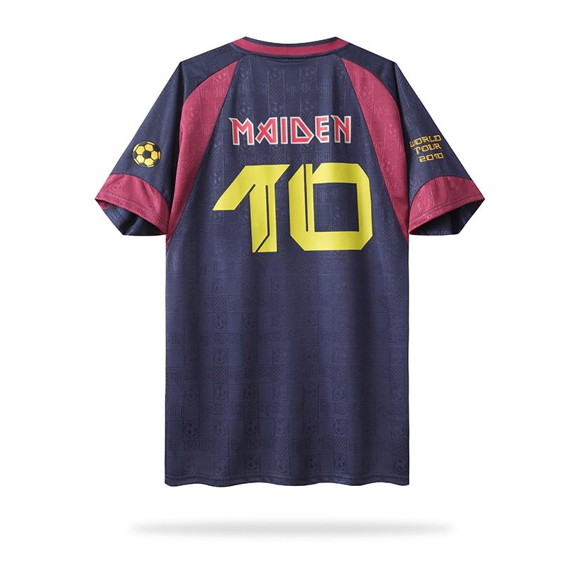 Retro 2010 West Ham United x Iron Maiden Home Jersey