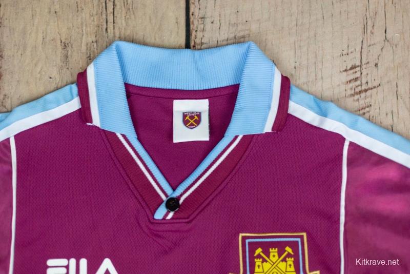 Retro 99/01 West ham United Home Soccer Jersey