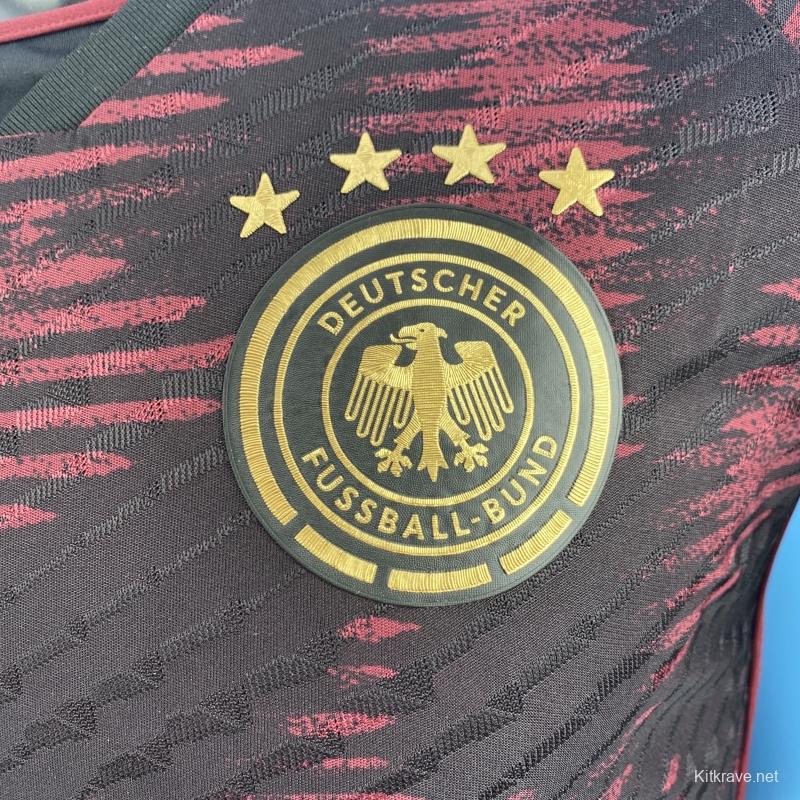 Player Version 2022 Germany Away World Cup Soccer Jersey