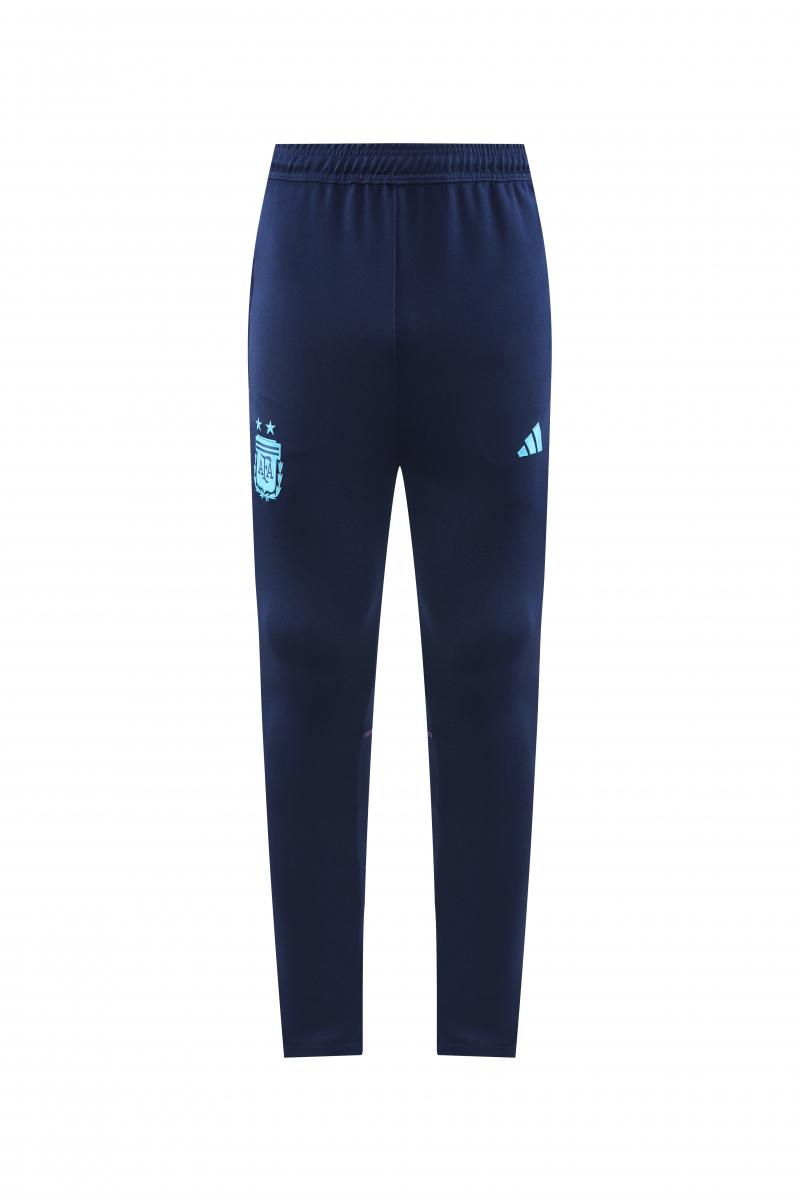 2022 Argentina Navy Full Zipper Tracksuit