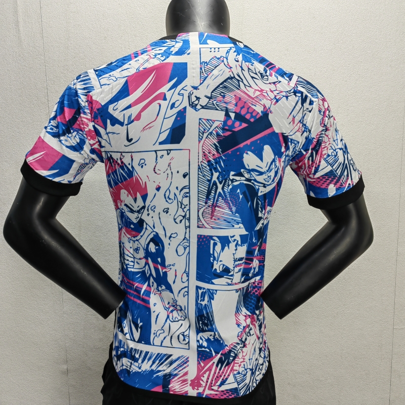 Player Version 2022 Japan X Dragon Ball Special Edition Soccer Jersey