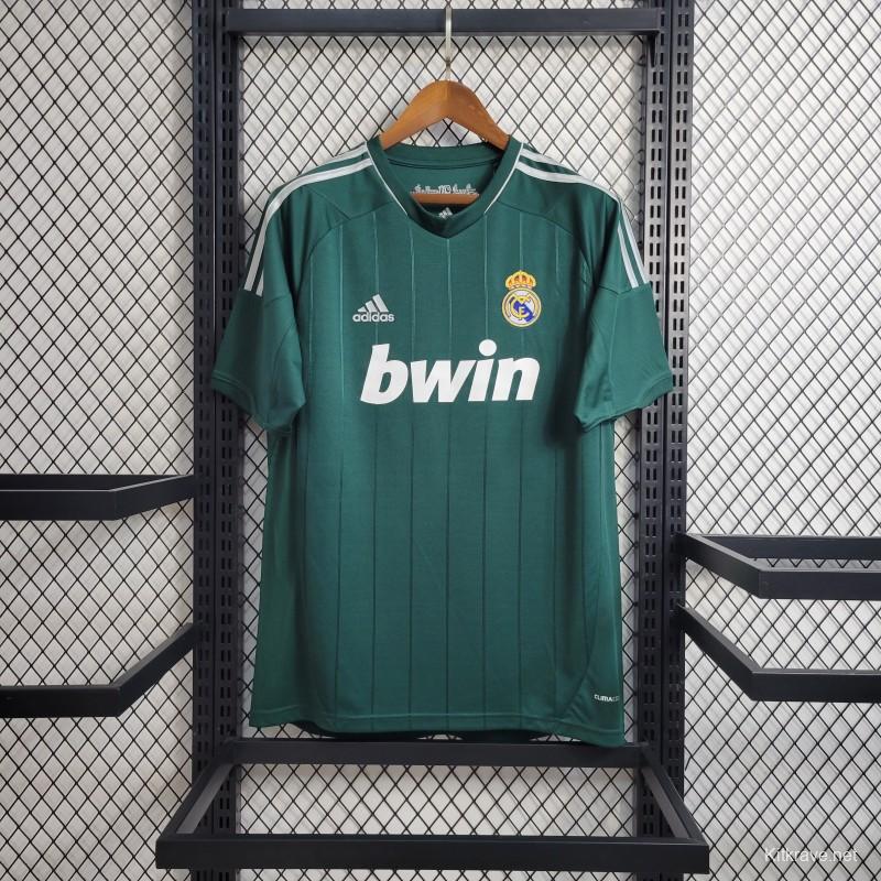 Retro 2012/13 Real Madrid Third Green Jersey