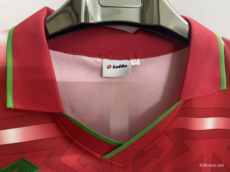 Retro 1994 Morocco Home Red Jersey