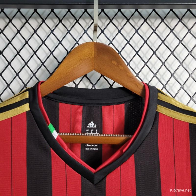 Retro 2013-14 AC Milan Home Jersey