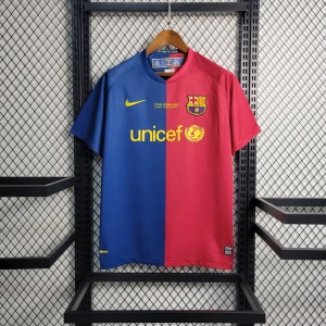 Retro 08-09 Barcelona Home Soccer Jersey