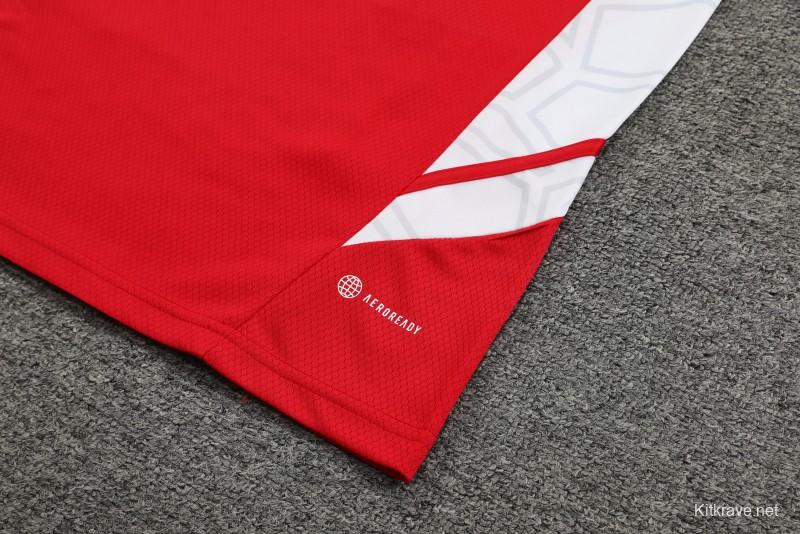 23-24 Bayern Munich Red White Short Sleeve+Shorts