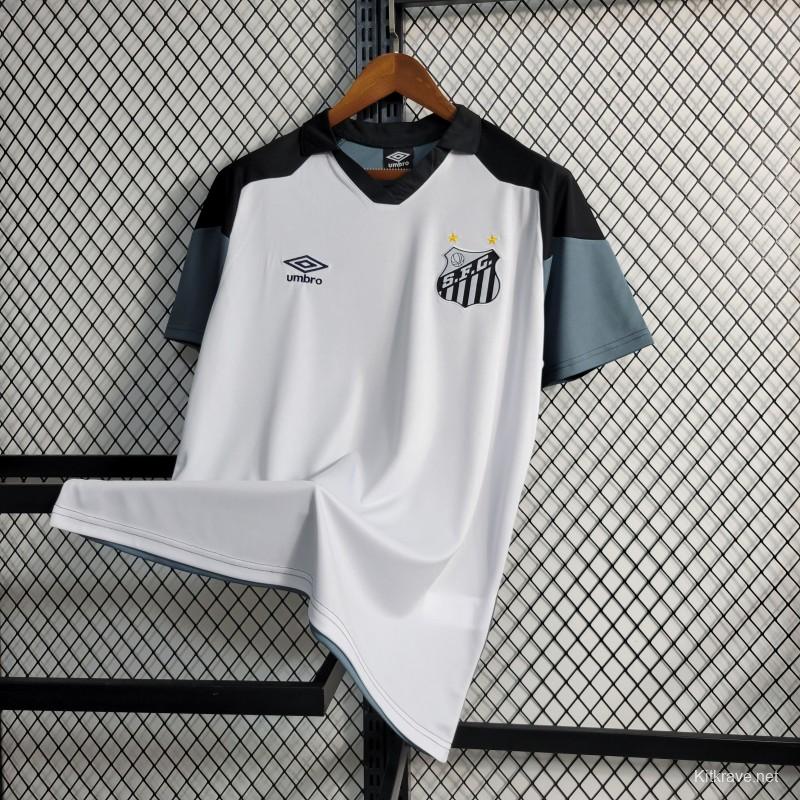 23-24 Santos Training White Jersey