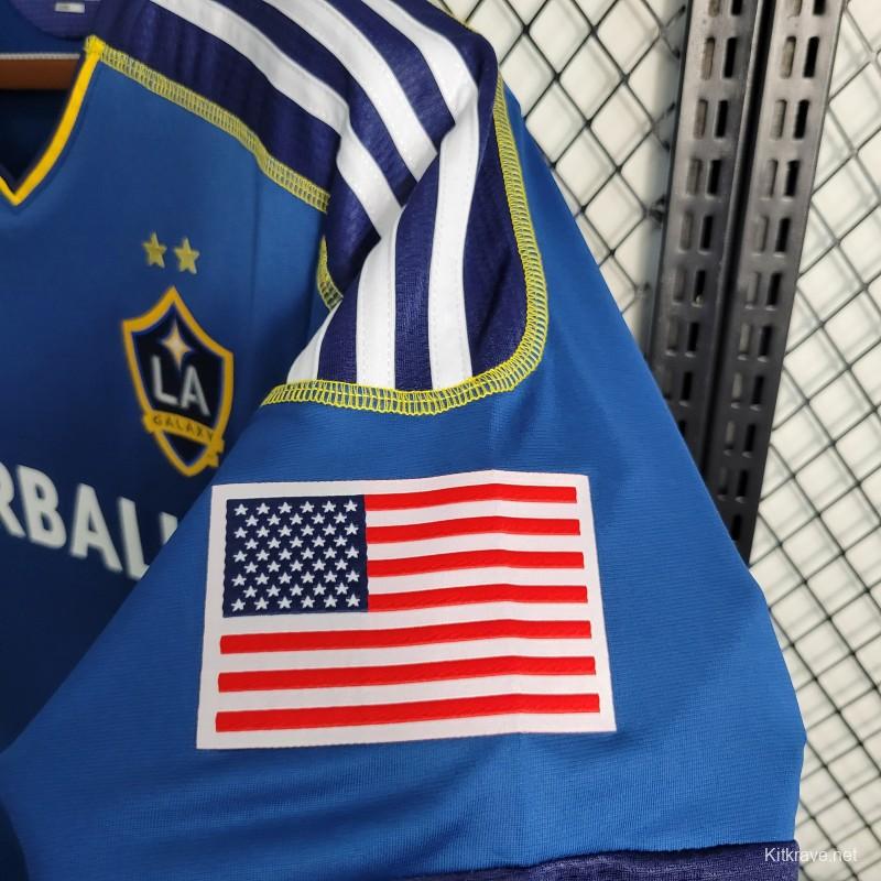 Retro 11-12 La Galaxy Blue Jersey