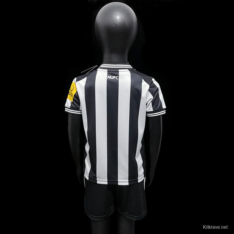 Kids 23/24 Newcastle United Home Jersey