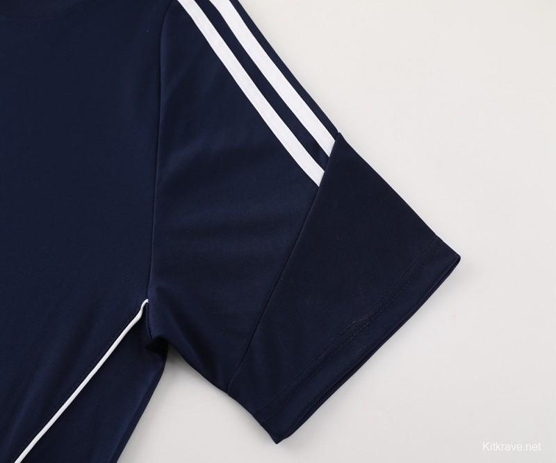 2024 Adidas Navy Short Sleeve Jersey+Shorts