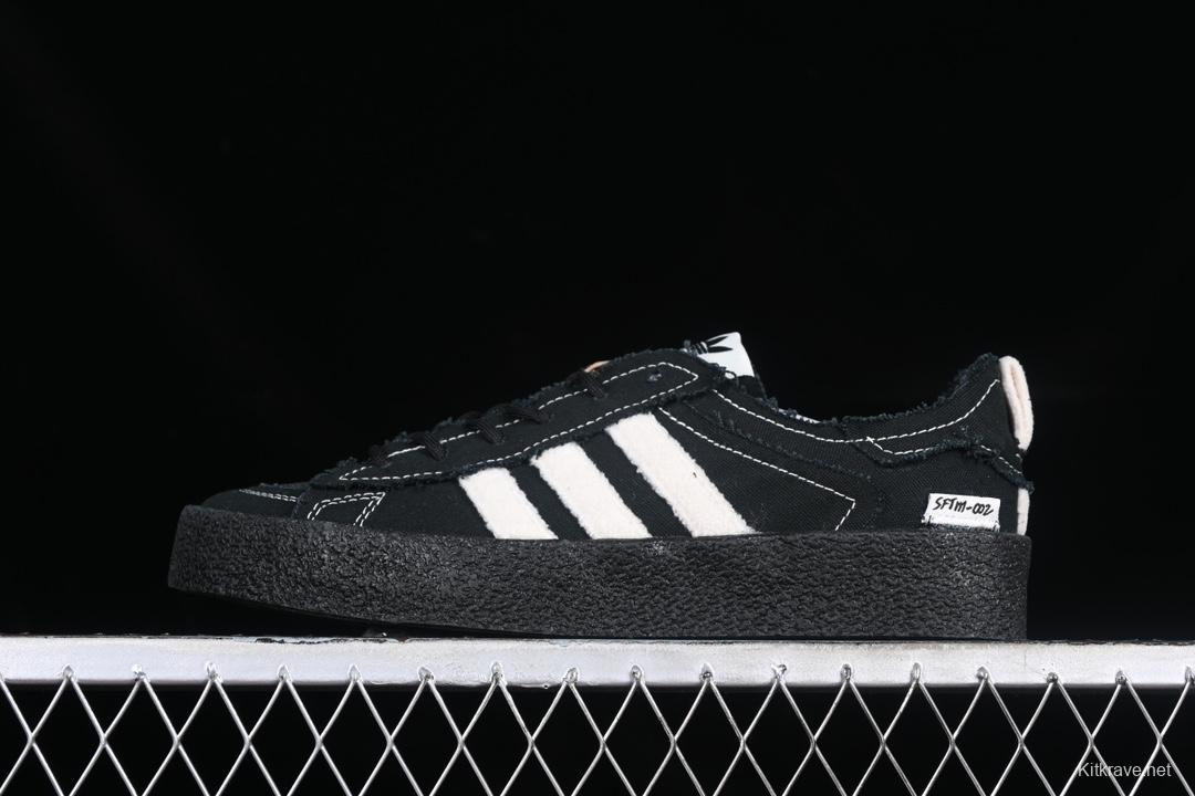 Adidas Song For The Mute x Ad Originals Campus 80s Lifestyle Sneakers with Non-Slip Durability - ID4793