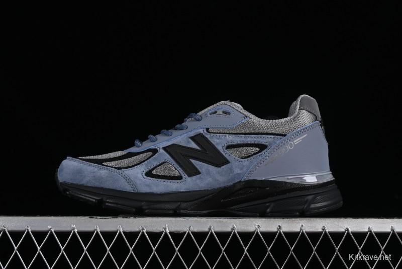 New Balance 990 Series Premium USA-Made Retro Running Shoes with Carbon Midsole - U990BB4