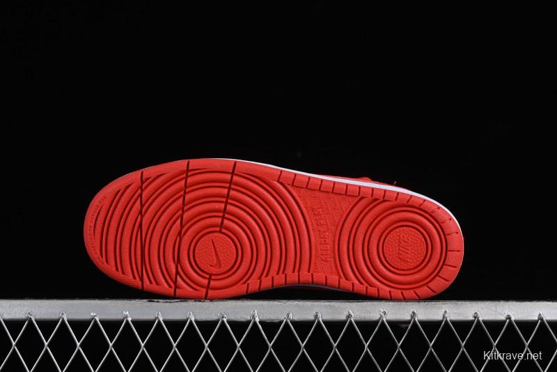 Nike Court Borough Low-Top Casual Sneakers with Dragon Emblem and Splatter Ink Vibe Style - DV5456-600