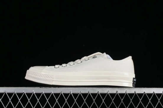 Converse Chuck 1970s Original Cream White Low-Top Casual Canvas Shoes - 151230C