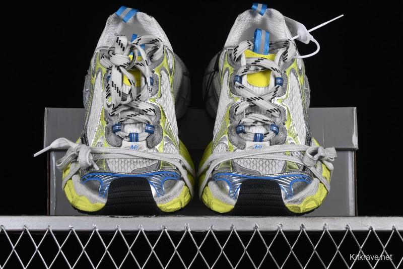 Balenciaga Phantom Sneaker Ten-Generation Trend Running Shoes with Transparent Heel Strap - W3XL59074