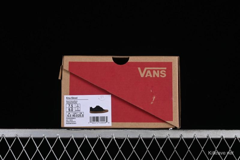 Vans Classics Knu Skool Chunky Tongue Retro Skate Shoes - VN000CRPGRN