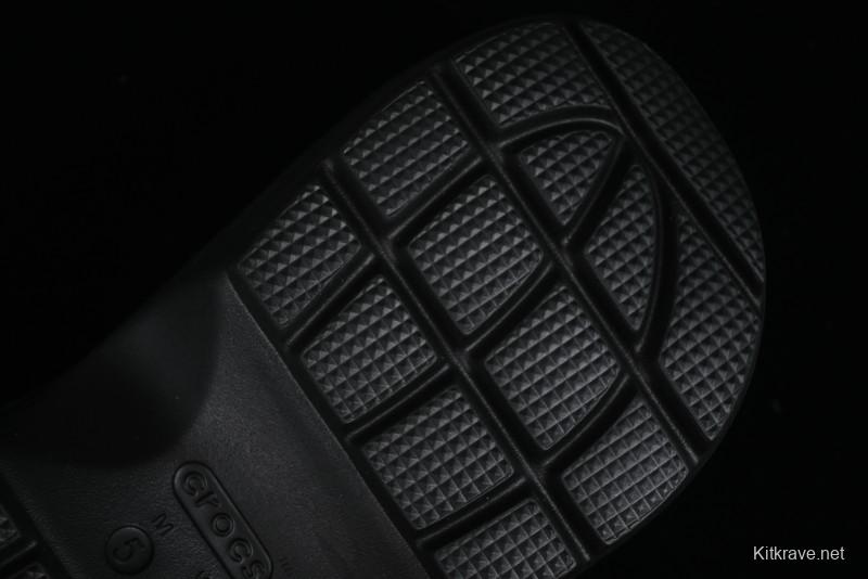 Crocs Classic Clog Retro Beach Sandals with Adjustable Heel Strap and Thick Sole - B.D4