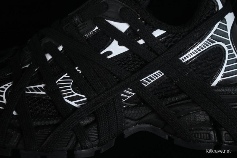 Balenciaga Phantom Sneaker 10th Generation Lace-Up Running Shoes with Transparent Heel Strap - W3XL11090