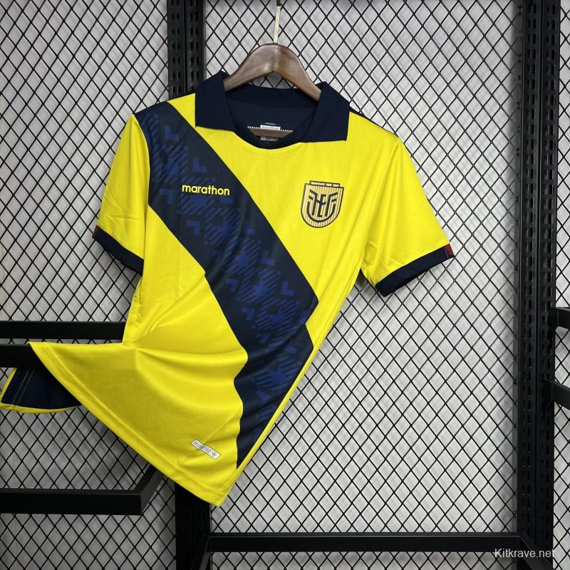 2024 Ecuador Home Jersey