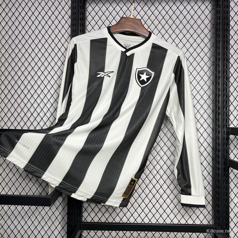 24/25 Botafogo Home Long Sleeve Jersey