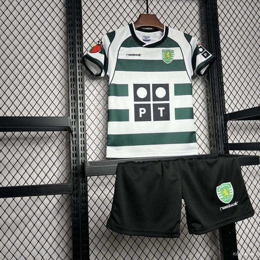 Retro 01/03 Kids Sporting CP Home Jersey