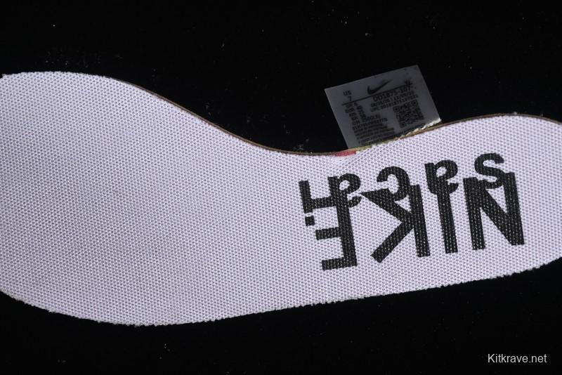 Nike Sacai VaporWaffle 3.0 Deconstructed Sneakers with Overlapping Swoosh and Dual Tongue - DD1875-107